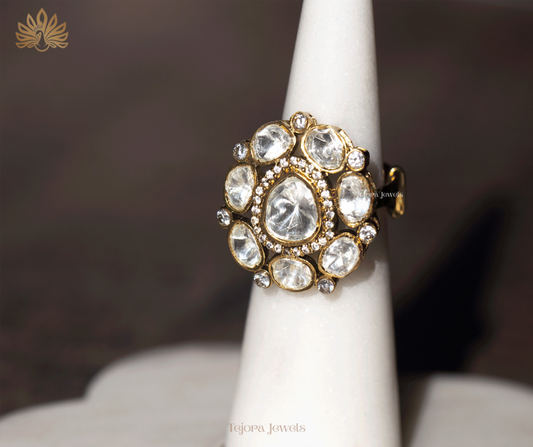 Bhagya Moissanite Ring