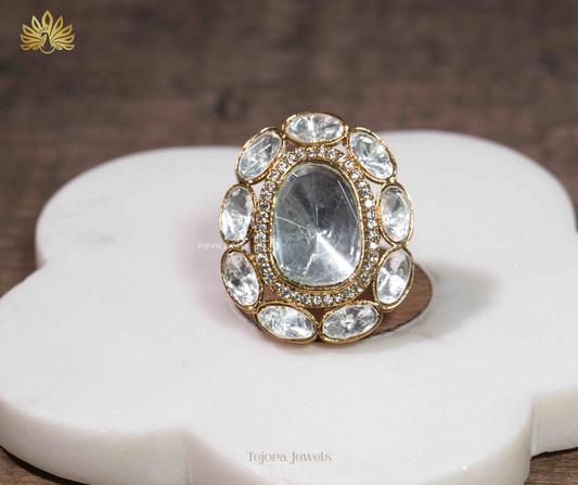 Gauri Moissanite Ring