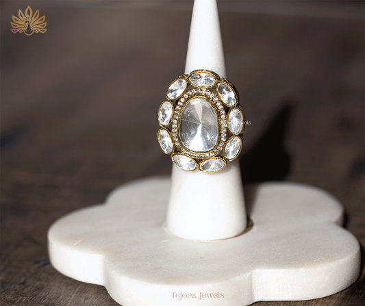 Gauri Moissanite Ring